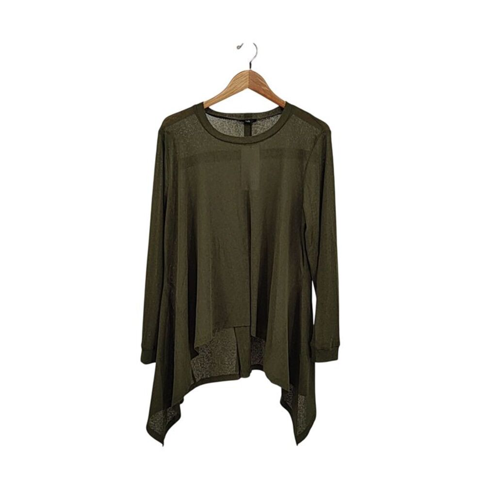 Ruti Women Olive Green Long-Sleeve Top Sleeved XL